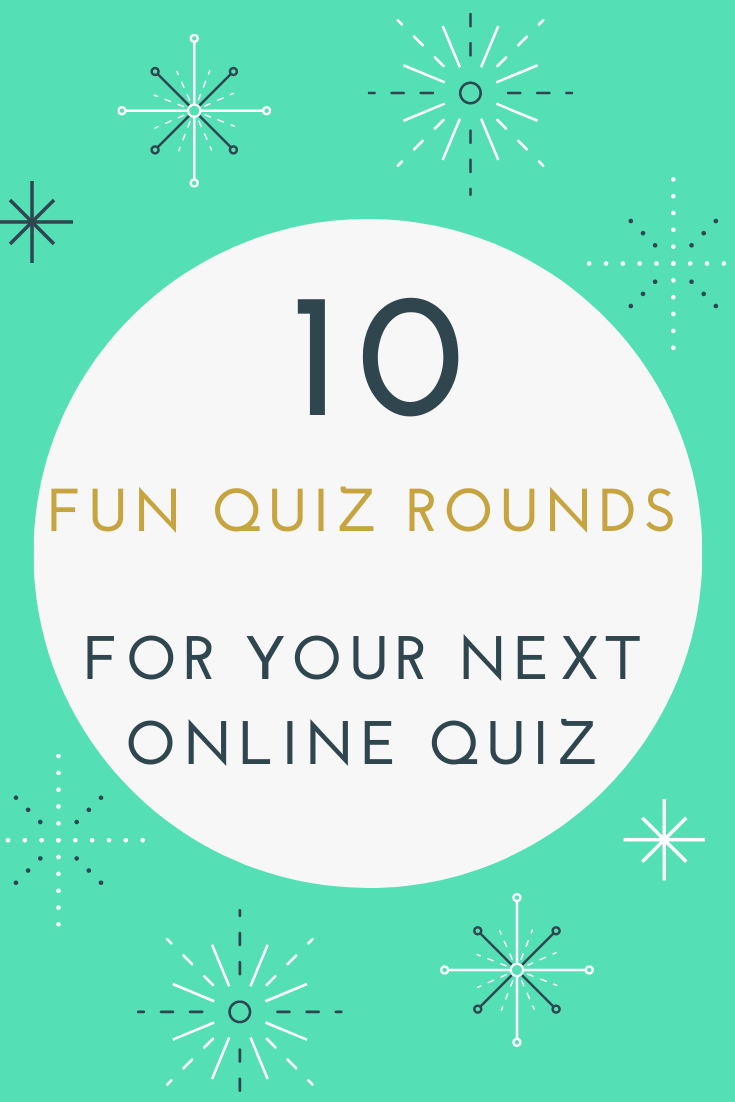 Quiz round ideas